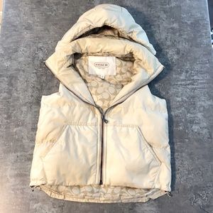 Coach Down Puffer Vest